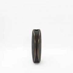  R Y Augousti Shagreen Vase with Brass Details by R Y Augousti - 3876570