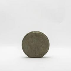  R Y Augousti Shagreen Vase with Brass Details by R Y Augousti - 3876843