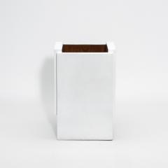  R Y Augousti Waste Bin White Shagreen by R Y Augousti - 4210641