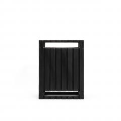  R Y Augousti Waste Bin in Black Oak Detail by R Y Augousti - 4210687