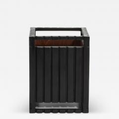  R Y Augousti Waste Bin in Black Oak Detail by R Y Augousti - 4211631