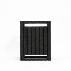  R Y Augousti Waste Bin in Black Shagreen Detail by R Y Augousti - 4210629