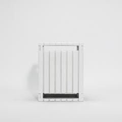  R Y Augousti Waste Bin in White Shagreen Detail by R Y Augousti - 4210627