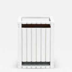  R Y Augousti Waste Bin in White Shagreen Detail by R Y Augousti - 4211629