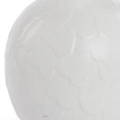  R rstrand Rorstrand Charming Pair of Table Lamps with Feather Reliefs by Gertrud L negren - 2864128