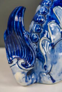  R rstrand Rorstrand Pair c1900 Ceramic Foo Dog Figurines by R rstrand of Sweden - 2316080