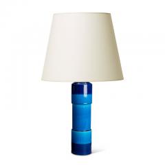  R rstrand Rorstrand Pair of Mod Table Lamps in Cerulean and Blue by Inger Persson - 2771669