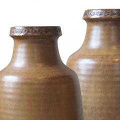  R rstrand Rorstrand Pair of Swedish Modern Vases by Gunnar Nylund - 2789961