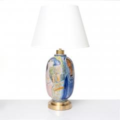  R rstrand Rorstrand Studio CARL HARRY STALHANE HAND DECORATED VASE WITH SAILOR WOMEN 1945 - 4605354