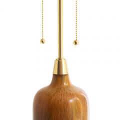  R rstrand Rorstrand Studio CARL HARRY STALHANE HARES FUR GLAZE LAMP RORSTRAND SWEDEN - 4690765