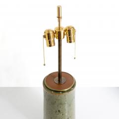  R rstrand Rorstrand Studio MARIANNE WESTMAN GLAZED CHAMOTTE STONEWARE LAMP from ATELJ R RSTRAND CA 1960 - 4711437