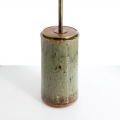  R rstrand Rorstrand Studio MARIANNE WESTMAN GLAZED CHAMOTTE STONEWARE LAMP from ATELJ R RSTRAND CA 1960 - 4711438