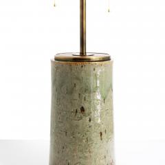  R rstrand Rorstrand Studio MARIANNE WESTMAN GLAZED CHAMOTTE STONEWARE LAMP from ATELJ R RSTRAND CA 1960 - 4711439