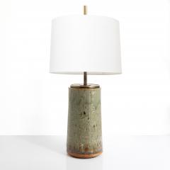  R rstrand Rorstrand Studio MARIANNE WESTMAN GLAZED CHAMOTTE STONEWARE LAMP from ATELJ R RSTRAND CA 1960 - 4716378