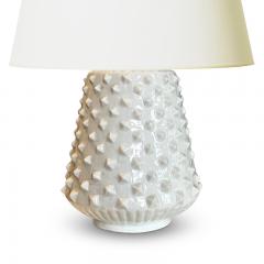  R rstrand Rorstrand Studio Mid Century Modern Small Spikey Table Lamp by Gunnar Nylund - 3526161