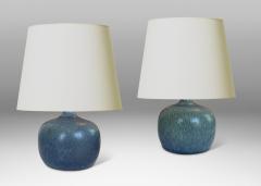  R rstrand Rorstrand Studio Pair of Lamps by Gunnar Nylund for R rstrand - 4481139