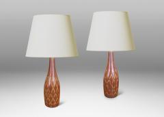  R rstrand Rorstrand Studio Pair of Table Lamps by Gunnar Nylund for R rstrand - 4132242