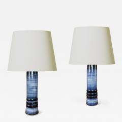  R rstrand Rorstrand Studio Pair of Table Lamps by Olle Alberius for Orrefors - 4278950