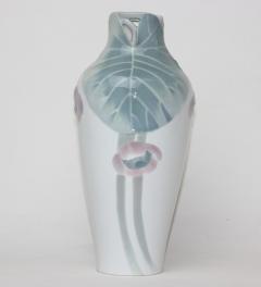  R rstrand Rorstrand Studio R rstrand Art Nouveau Porcelain Reticulated Anemone Flower Vase 1900 Sweden - 3084251