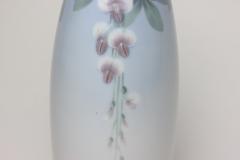  R rstrand Rorstrand Studio R rstrand Art Nouveau Porcelain Reticulated Wisteria Flower Vase 1900 Sweden - 3055553