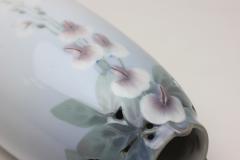  R rstrand Rorstrand Studio R rstrand Art Nouveau Porcelain Reticulated Wisteria Flower Vase 1900 Sweden - 3055559