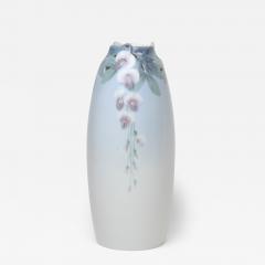  R rstrand Rorstrand Studio R rstrand Art Nouveau Porcelain Reticulated Wisteria Flower Vase 1900 Sweden - 3056862