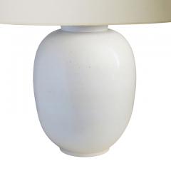  R rstrand Rorstrand Studio Table Lamp with Off White Ovoid Form by Gunnar Nylund - 3411749