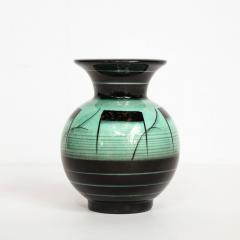  R rstrand Scandinavian Art Deco Glazed Ceramic Vase by Ilse Claesson for R rstrand - 1733261