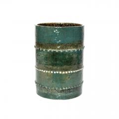  R rstrand Studio A UNIQUE SYLVIA LEUCHOVIOUS GREEN GLAZED VASE FOR RORSTRAND - 2530538