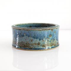  R rstrand Studio MARIANNE WESTMAN HAND THROWN STONEWARE BOWLS WITH BLUE GLAZE RORSTRAND SWEDEN - 2593802