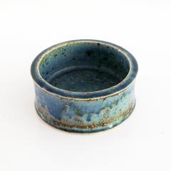  R rstrand Studio MARIANNE WESTMAN HAND THROWN STONEWARE BOWLS WITH BLUE GLAZE RORSTRAND SWEDEN - 2593803