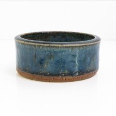  R rstrand Studio MARIANNE WESTMAN HAND THROWN STONEWARE BOWLS WITH BLUE GLAZE RORSTRAND SWEDEN - 2593810