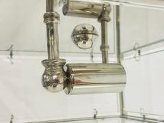 REMAINS LIGHTING Remains Lighting Cardea Polished Nickel Glass Flush Mount Ceiling Wall light - 4715478