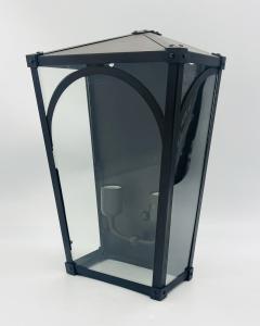  REMAINS LIGHTING Remains Lighting Mercer 17 Exterior Brass Lantern or Wall Sconce American - 4722129