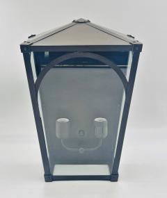 REMAINS LIGHTING Remains Lighting Mercer 17 Exterior Brass Lantern or Wall Sconce American - 4722131