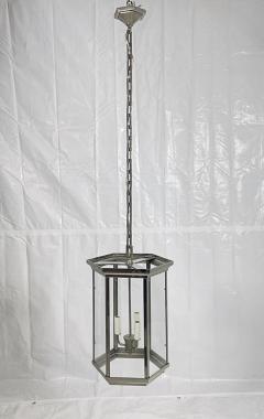  REMAINS LIGHTING Remains Lighting Philip Hexagonal Nickel Lantern Pendant Light American Light - 4722094