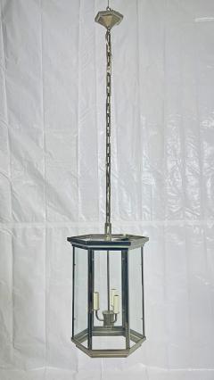  REMAINS LIGHTING Remains Lighting Philip Hexagonal Nickel Lantern Pendant Light American Light - 4722095
