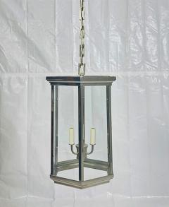  REMAINS LIGHTING Remains Lighting Philip Hexagonal Nickel Lantern Pendant Light American Light - 4722097