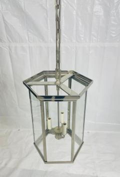  REMAINS LIGHTING Remains Lighting Philip Hexagonal Nickel Lantern Pendant Light American Light - 4722098