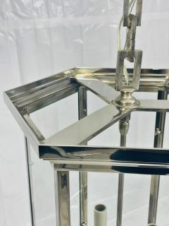  REMAINS LIGHTING Remains Lighting Philip Hexagonal Nickel Lantern Pendant Light American Light - 4722102
