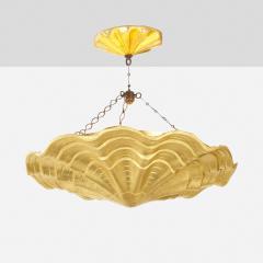  REMAINS LIGHTING SHELL CHANDELIER IN GOLD LEAF AFTER TONY DUQUETTE BY REMAINS LIGHTING - 2494713