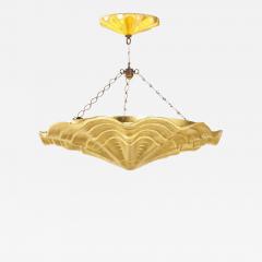  REMAINS LIGHTING SHELL CHANDELIER IN GOLD LEAF AFTER TONY DUQUETTE BY REMAINS LIGHTING - 2495523