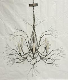  REMAINS LIGHTING Splashing Water 37 Chandelier in Pewter Acrylic by Remains Lighting - 4734725