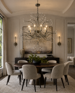  REMAINS LIGHTING Splashing Water 37 Chandelier in Pewter Acrylic by Remains Lighting - 4734727