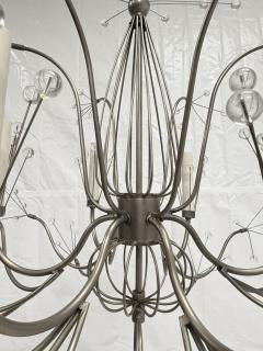 REMAINS LIGHTING Splashing Water 37 Chandelier in Pewter Acrylic by Remains Lighting - 4734731