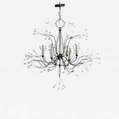  REMAINS LIGHTING Splashing Water 37 Chandelier in Pewter Acrylic by Remains Lighting - 4734979