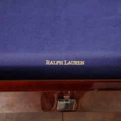  Ralph Lauren Book matched Santos Rosewood Nickeled Bronze Duke Bar Cabinet by Ralph Lauren - 2809744