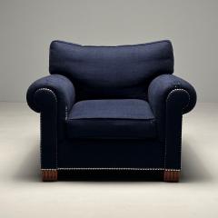  Ralph Lauren Large Modern Club Lounge Chair for Reupholstery Labeled Ralph Lauren - 3382264