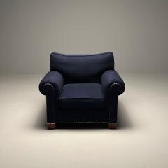  Ralph Lauren Large Modern Club Lounge Chair for Reupholstery Labeled Ralph Lauren - 3382267