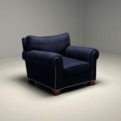  Ralph Lauren Large Modern Club Lounge Chair for Reupholstery Labeled Ralph Lauren - 3382280